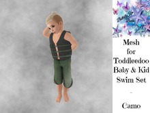 Swim Set - TD - Camo