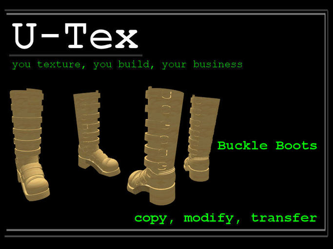 U-Tex - Buckle Boots