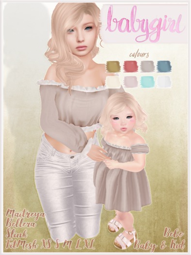 ~{Babygirl}~ Gypsy Dress [Bebe, Baby & Kid] [Add to Unpack]