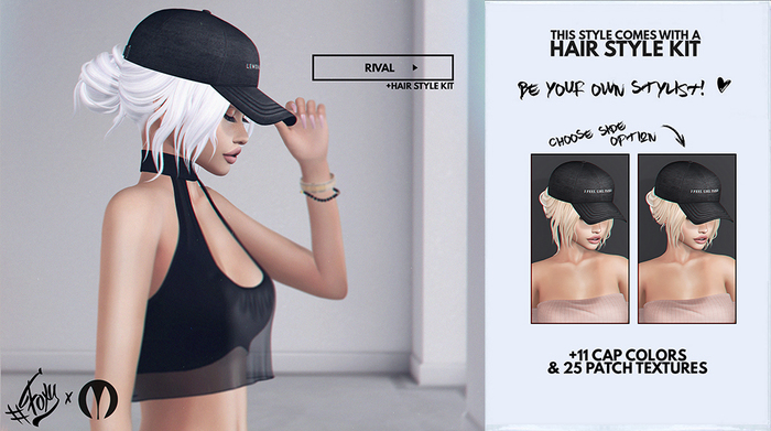 #Foxy - Rival Hair FATPACK (wear to unpack)