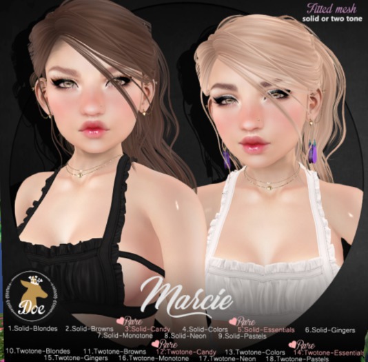 12.Doe: Marcie (twotone) - Candy RARE