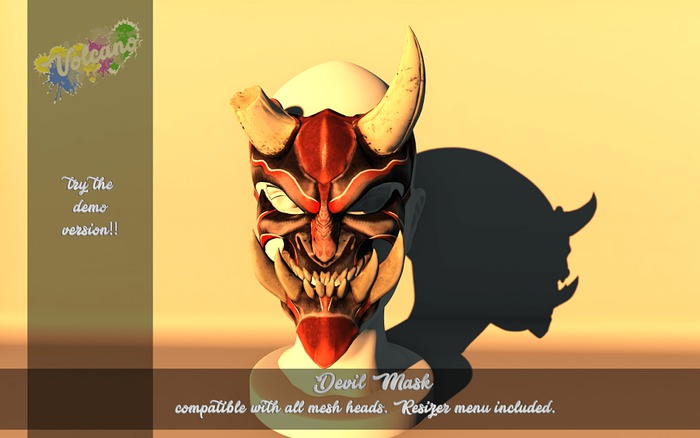 [Volcano] Devil Mask (box)