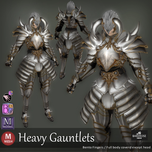 ::: B@R ::: Heavy Gauntlets (Bento Gloves)