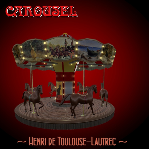 Carousel ~~ Henri de Toulouse-Lautrec ~~