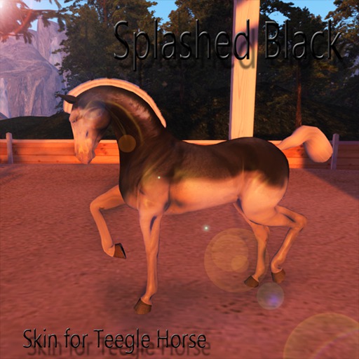 Teegle Skin Splashed Black