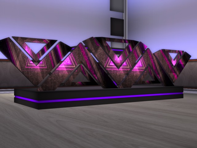 spliter dj booth ( lila ) MESH 