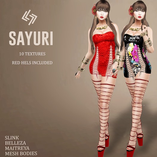 LEGENDAIRE - SAYURI DRESS