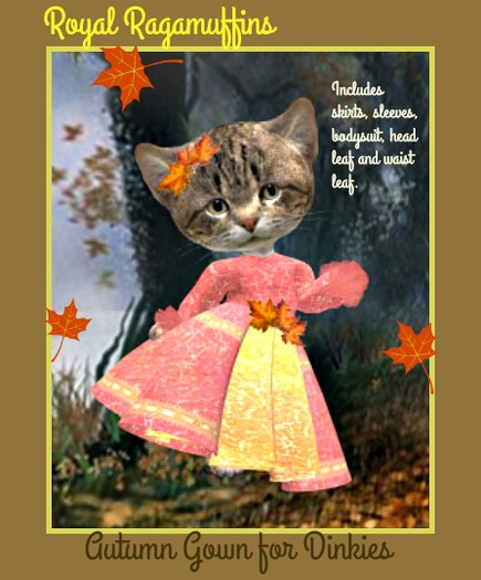 *RR* Autumn Gown for Dinkies
