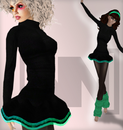 [nn] -KNITDRESS -mint  
