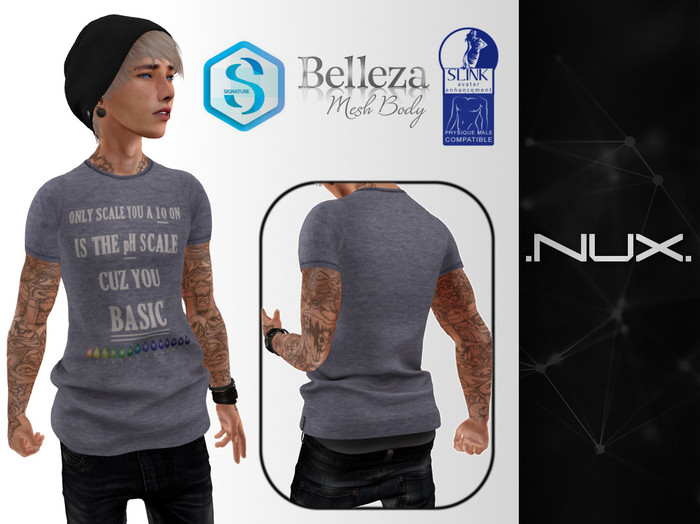 .Nux. You Basic Shirt [Add Me]