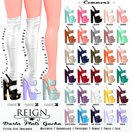 REIGN.- DARLA PLATS (MAITREYA) PEACH 18