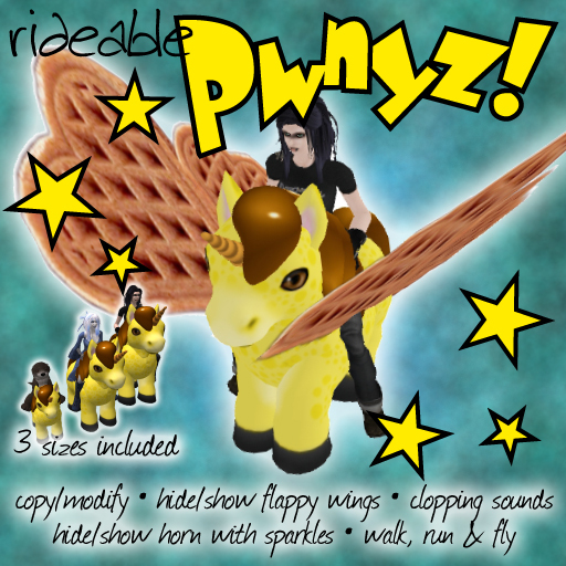Rideable Pwny - Waffle