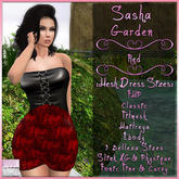 Sasha Dress Garden Red