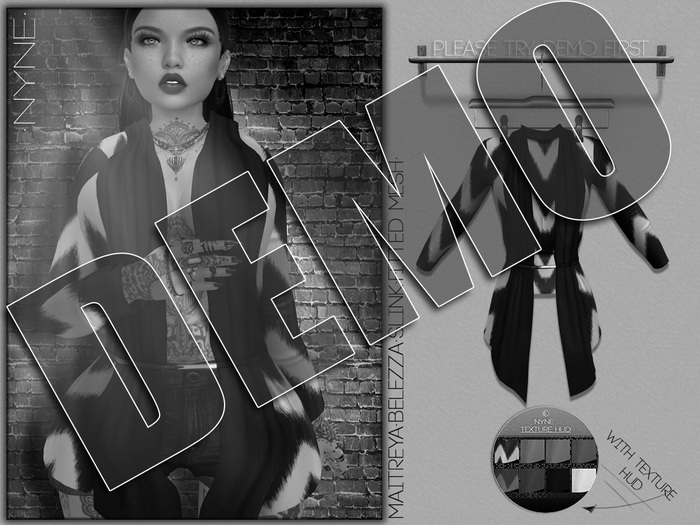 [NYNE] Cardigan w. Belt - Demo