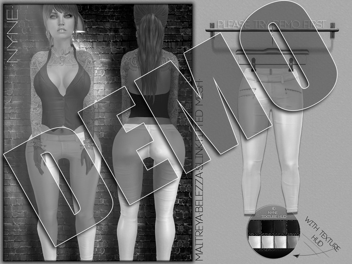 [NYNE] Leather Pants - Demo