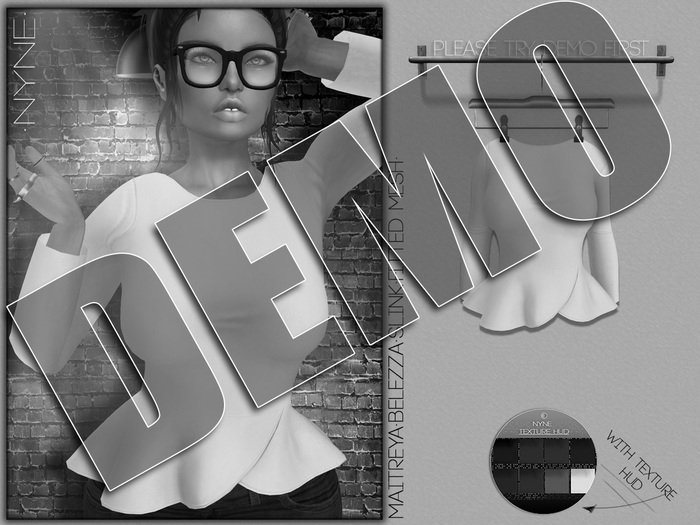 [NYNE] Peplum Top - Demo