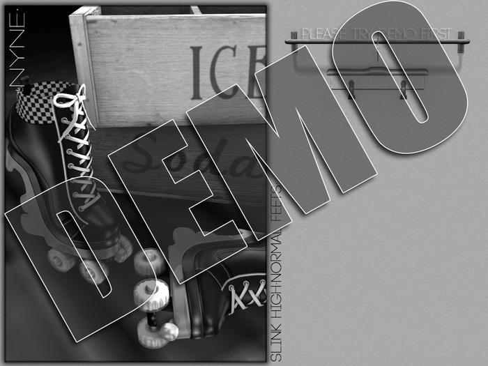 [NYNE] Roller Skates Cute -  DEMO