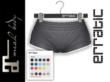 erratic / piper - shorts / dark grey (maitreya)