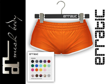 erratic / piper - shorts / orange (maitreya)
