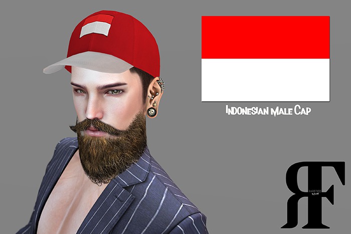 [RF]Indonesia Male Cap (Add to unpack)