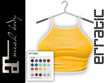 erratic / piper - top / yellow (maitreya)