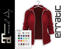erratic / piper - jacket / red (maitreya)