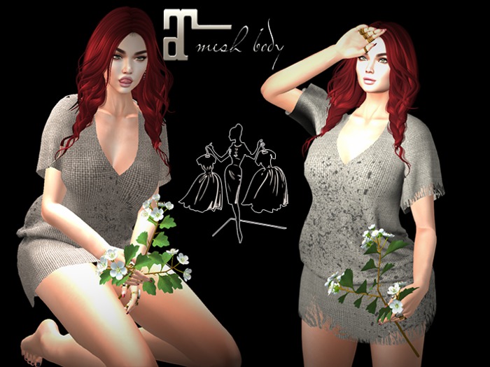 #IYA# Camisk kajira V2 grey