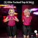 s ellie tucked top skirt pink ad