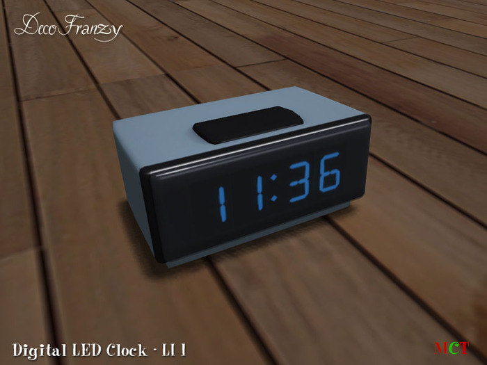 ~DecoFranzy~ Digital LED Clock (C)