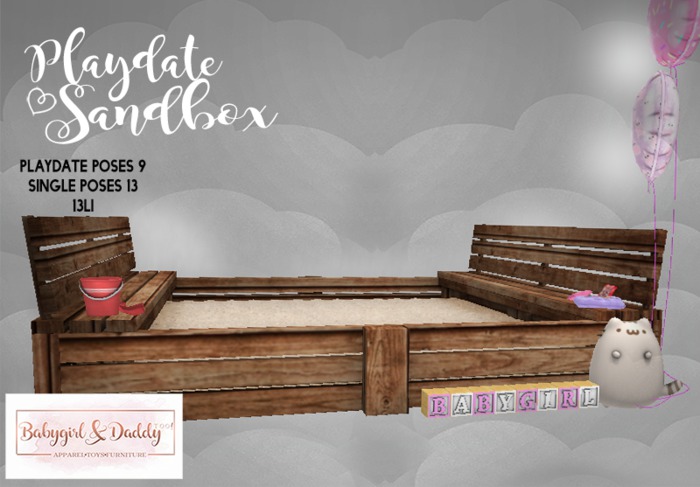 Babygirl&Daddytoo! Playdate Sandbox(babygirl)boxed