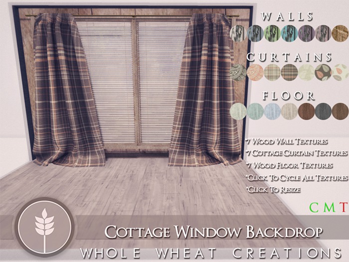 WHOLE.WHEAT - Cottage Window Backdrop