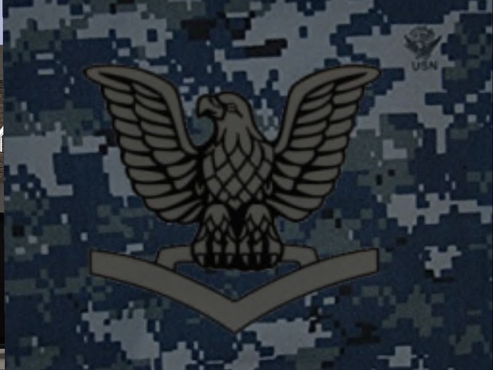 NWU Collar Rank PO3  