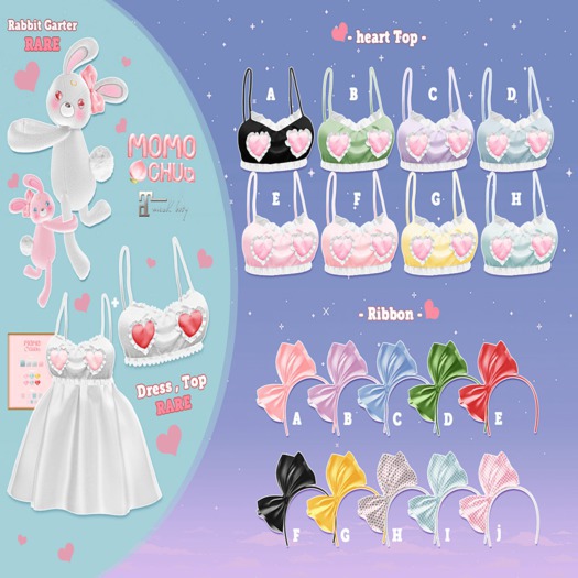 :: MOMOCHUU :: Sweet heart - Ribbon [B]