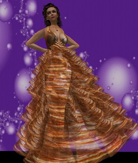 Ginger evening Dress