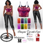 Majoras Imogene Top with Capri