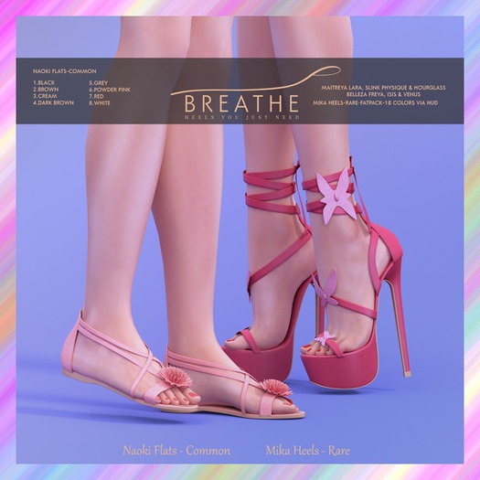 [BREATHE]-Mika Heels-BELLEZA
