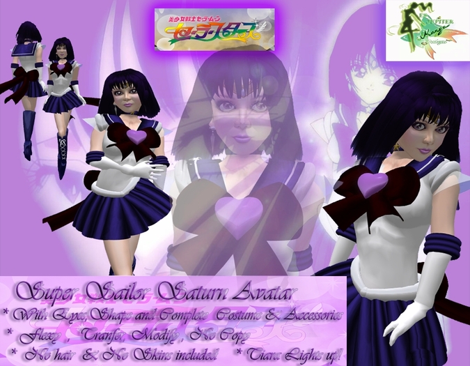 ♄  SUPER SAILOR SATURN AVATAR  ♄