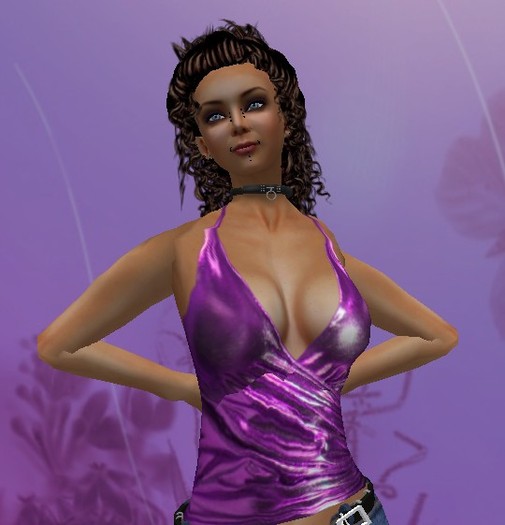 Ginger Top Purple