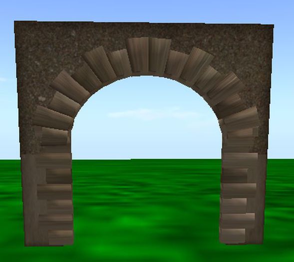 Tiny Park Entrance Arch