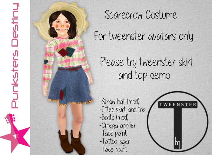 *PD* Scarecrow Girl Tweenster