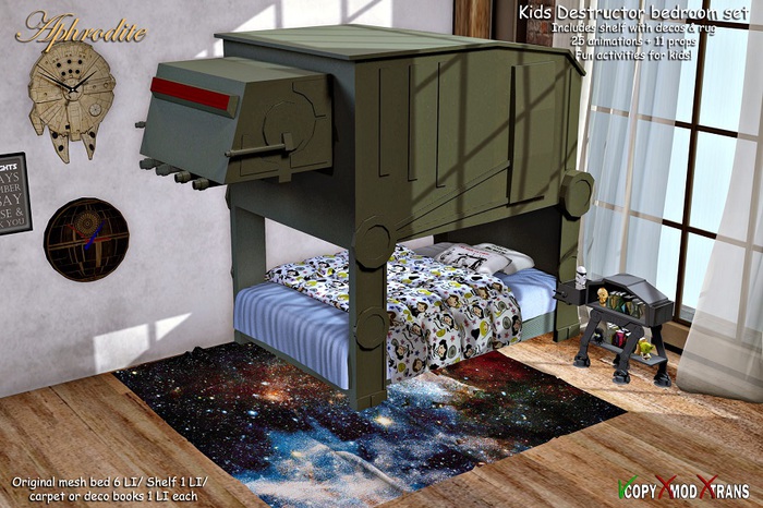 Aphrodite Destructor Bedroom set (Boxed) 1.0