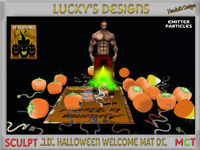 .:LD:. Halloween Welcome Mat 01:.