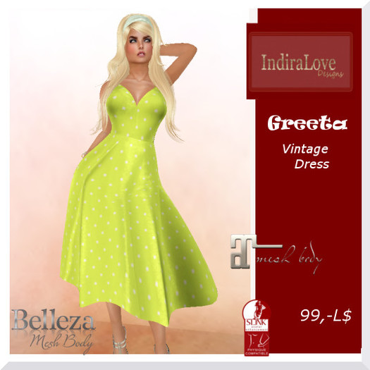 IL~Greeta~Green Dots-Demo