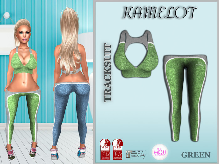 KAMELOT//Tracksuit Green