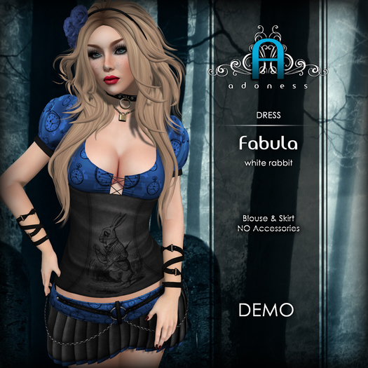 adoness: fabula: OUTFIT: white rabbit