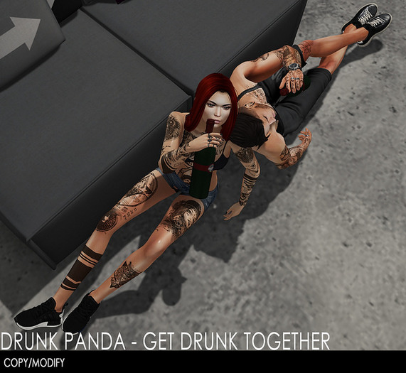 Drunk-Panda - GetDrunkTogether - Couple