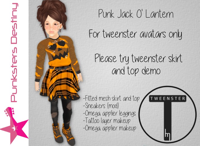 *PD* Punk Jack O' Lantern tweenster
