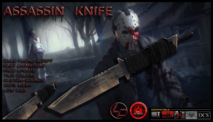 L.C ARMORY - Assassin Knife  v1.0(BOXED)