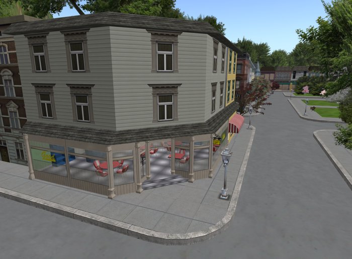 Lukes Diner - Corner Building