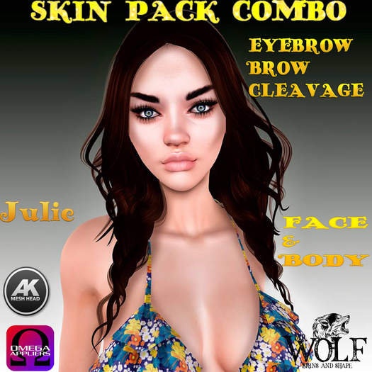 Julie Skin (AK) combo pack